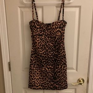 Pretty Little Thing leopard dress!